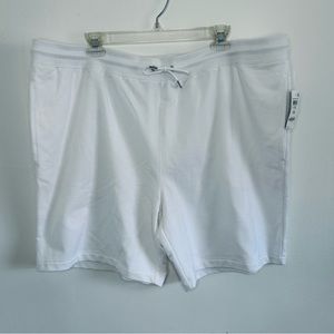 INC White Knit Shorts NWT